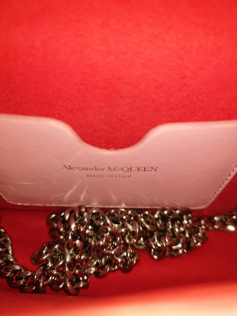 Alexander McQueen Pink Quilted Shoulder Bag